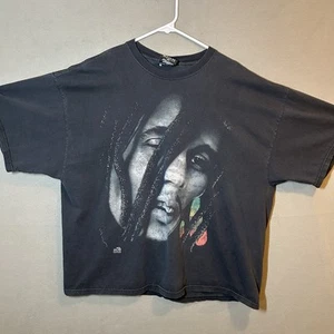 Bob Marley T Shirt Size 2XL Black Rock Band Reggae Zion Sportswear - Bild 1 von 10
