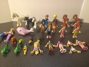 Friends Lego Minifigure And Horse Minifigure Lot - Picture 1 of 7