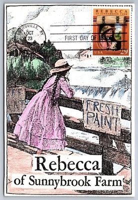 #2785 Rebecca of Sunnybrook Farm FDC Maxi Card - Image 1 of 2
