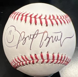 Brett Butler Signed Official Major League Selig Baseball Los Angeles Dodgers - Picture 1 of 6