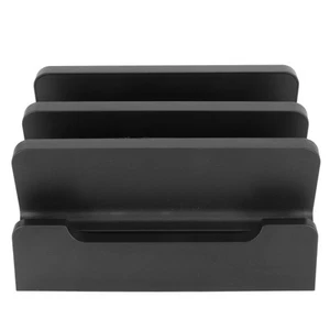 Vertical Laptop Stand Holder Adjustable Width Dual Slots Laptop Holder With S CB - Afbeelding 1 van 22