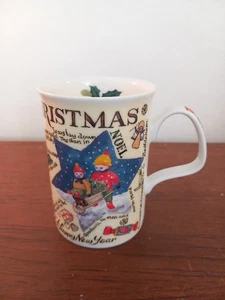 Vintage Roy Kirkham Christmas Mug  1998 Fine Bone China Mug – England - Picture 1 of 12