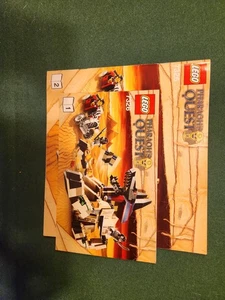 Lego Pharoah's Quest 7326 nur Anleitung ohne Steine - Bild 1 von 1