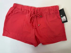 Mossimo Damen Shorts Koralle Kordelzug Medium M - Bild 1 von 6