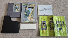 Metal Gear NES - PAL A  Complete 