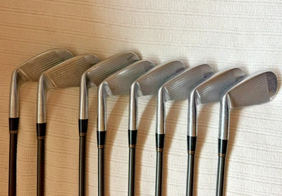 Bridgestone TOURSTAGE TS-202 Iron Set 8pcs 3-Pw S flex TourStage TDI-50M shafts - Image 1 of 4