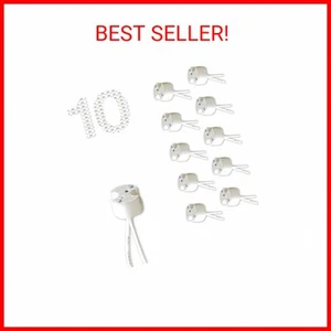 10 Pack Mini Bi-pin Socket Led Light mr11 mr16 Halogen Bulbs Base lamp gu5.3 g4 - Picture 1 of 2