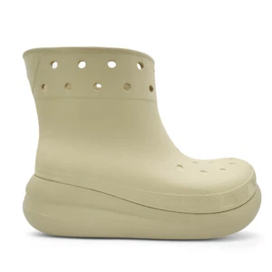 Crocs Classic Bone Waterproof Crush Rain Boots Mens 10 Womens 12 NEW without Tag - Picture 1 of 11