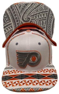 Zephyr NHL Philadelphia Flyers "Pukalani” Flat Bill SnapBack Hat NEW WITH TAGS - Image 1 of 4