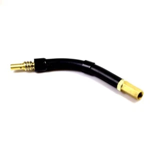 MIG Swan Neck 50 Degree 002.0009 with Contact Tip Holder fr Binzel MB 15AK Torch - Picture 1 of 4