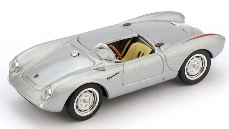Brumm 1/43 R232-02 Porsche 550rs Stradale 1954 Argento