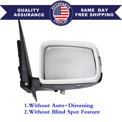 ESPEJO RETROVISOR DERECHO PASAJERO BLANCO MERCEDES GLK350 GLK250 2010 2011-2015 Foto 1 de 4