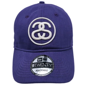 Stussy x New Era SS Link 9Twenty Cap Purple - Picture 1 of 8