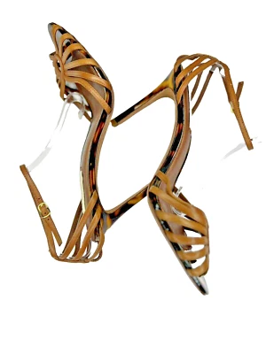 Lauren by Ralph Lauren Lilac Animal Print Stilleto Sz 9.5B - Image 1 of 4