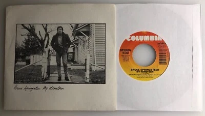 Bruce Springsteen / Santa Claus Is Coming To Town and My Hometown / 45 & PS  NM+ - Image 1 of 4