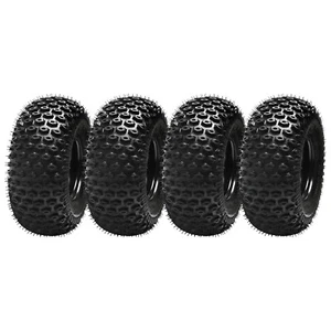 4pc 16x8-7 Tire Wheel Rim 4 Stud for ATV Go Kart Buggy Quad Dirt bike 125cc 110c - Picture 1 of 13