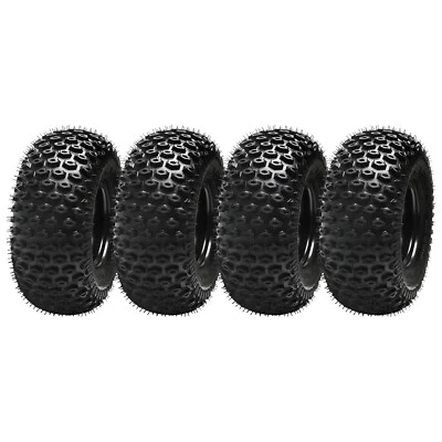 4pc 16x8-7 Tire Wheel Rim 4 Stud for ATV Go Kart Buggy Quad Dirt bike 125cc 110c - Bild 1 von 4