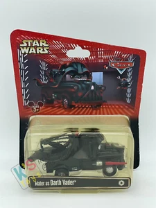 DISNEY PIXAR CARS BY MATTEL EXCLUSIVE DISNEY PARKS "MATER AS DARTH VADER" - BNIP - Picture 1 of 6