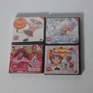 AniMini Lot of 4: Wedding Peach, Pretear, Azu Manga Daioh, Kaleido Star VOL 1 - Picture 1 of 2