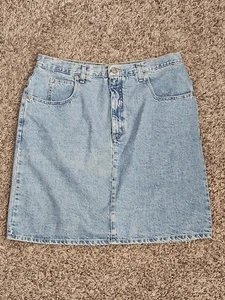 Crossroads Woman Denim Skirt Mid Length 18w Vtg Y2k - Picture 1 of 3