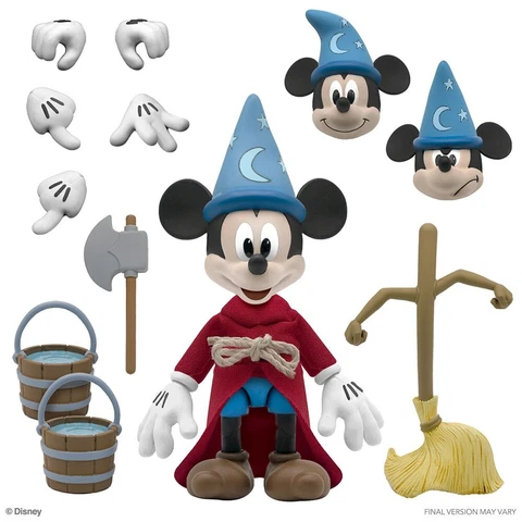Super7 | Disney Ultimates | Fantasia Sorceror's Apprentic | 7 Inch Action Figure Cover