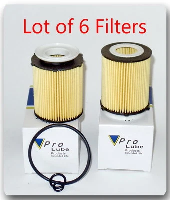 Lot 6 Oil Filter Fits: Infiniti Q30 Q50 QX30 Mercedes A B C E GLA GLC 1.6L 2.0L - Image 1 of 4