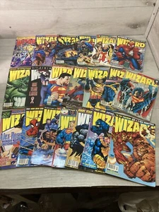 Menge 20 Vintage Zauberer Comics Zeitschriften einige seltene Spider-Man Wolverine Batman - Bild 1 von 21
