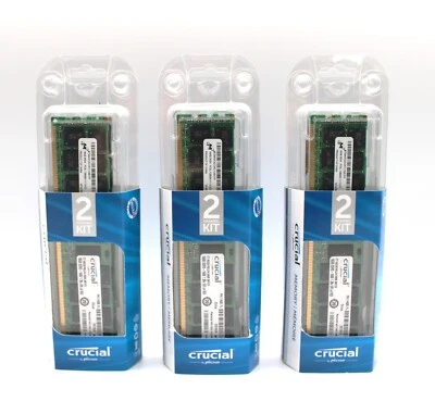 32GB Kits x 3_MICRON 2RX8_PC3L-12800R DDR3_MT36KSF2G72PZ-1G6E1FF~NIB~ - Image 1 of 4