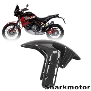 100% Carbon Fiber Front Fender Cover Mudguard Matte For Ducati DesertX 22+ - Picture 1 of 12