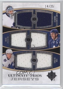 2010 Ultimate Collection Trios Jerseys /25 Jean-Sebastien Giguere Dion Phaneuf