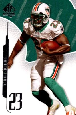 2008 SP Authentic Ronnie Brown Miami Dolphins #5 - Image 1 of 2
