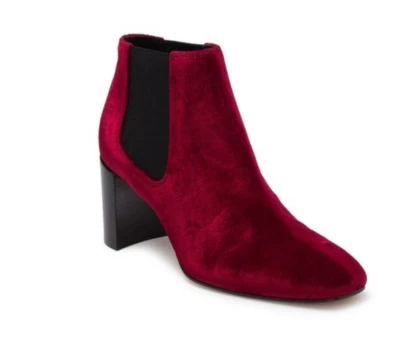 Botines de tacón alto Chelsea de terciopelo rojo Rag & Bone para mujer talla 9 nuevos Foto 1 de 4