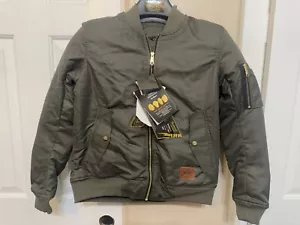 CORTECH THE BOULEVARD COLLECTIVE THE WILDCAT BOMBER JACKET # 8100-0924-74) SMALL - Picture 1 of 8