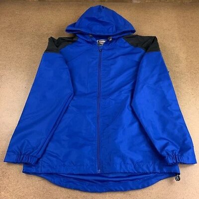 Chaqueta con Capucha Badger Sport Para Hombre Talla XS Rival Azul Real/Negro Nueva Sin Etiquetas Foto 1 de 4