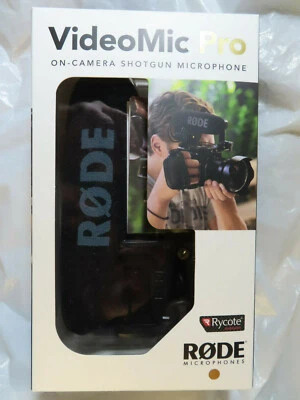 RODE VIDEOMIC PRO ON-CAMERA SHOTGUN MICROPHONE VMPR BRAND NEW, SEALED  - Image 1 of 4