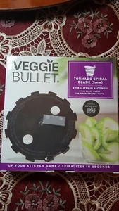 VEGGIE BULLET TORNADO SPIRAL BLADE Spiralizes n seconds ! - Imagen 1 de 2