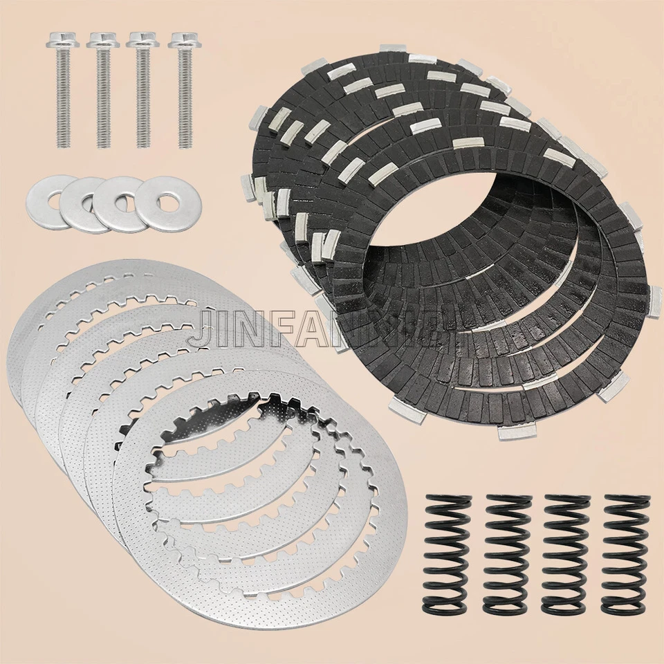 Placas de aço de fricção de embreagem com kit de molas para Yamaha R3 YZFR3 YZF R3 2015-2023 - Imagem 1 de 4