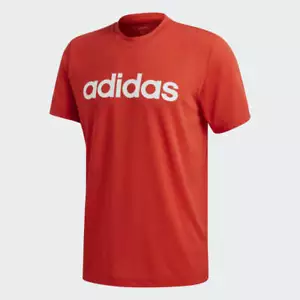 NWT Adidas Designed 2 Move Climalite Logo Tee T-Shirts FM0199 Red, L - Picture 1 of 1