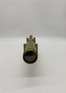 Antique Collapsing Three Draw Brass Telescope- English - Picture 1 of 9
