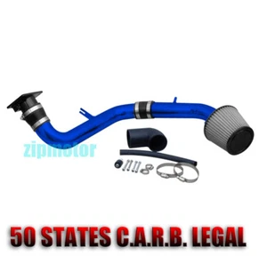 00-05 MITSUBISHI ECLIPSE 2.4L 4CIL INDUCCIÓN ENTRADA DE AIRE FRÍO + FILTRO JDM AZUL - Imagen 1 de 3