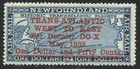 Canada Newfoundland 1932 DO-X SG# 221, Scott C12, Mint hinged MH VF signed