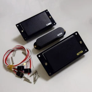 Pastilla activa de guitarra clásica hecha en China HSS HSH pastillas de puente de bobina única negras - Imagen 1 de 34