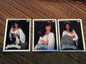 1992 Lime Rock Pro Cheerleaders - Set of 3 cards - #140, #144, & #150. (Set #7)