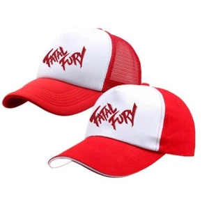 2024 Mütze Terry Bogard FURY FATAL Hut The King of Fighters Trucker Cosplay Coser - Bild 1 von 17