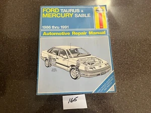 Ford Taurus Mercury Sable 86-91 manual de reparación Haynes - Imagen 1 de 4