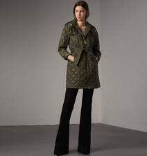 burberry jacket womens grey