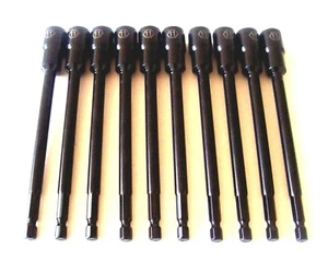 10 GOLIATH INDUSTRIAL 6" LASER ETCHED 11MM IMPACT MAGNETIC NUT SETTER IMNS6-11MM - Picture 1 of 2