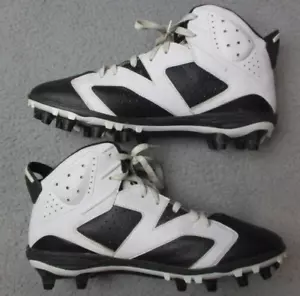 Air Jordan 6 Retro TD Oreo Black/White Football Cleats Men's Size 12 645419-110 - Picture 1 of 14