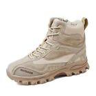 Men Tactical Hiking High Top Desert Boots Military Combat Ankle Boots Army Shoes