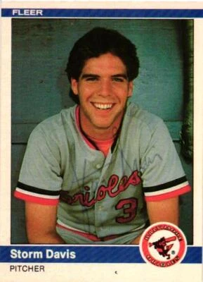 1984 Fleer Baseball Cards Signed AUTOGRAPHED MLB U-Pick 1 for set (1-660) - Image 1 of 2